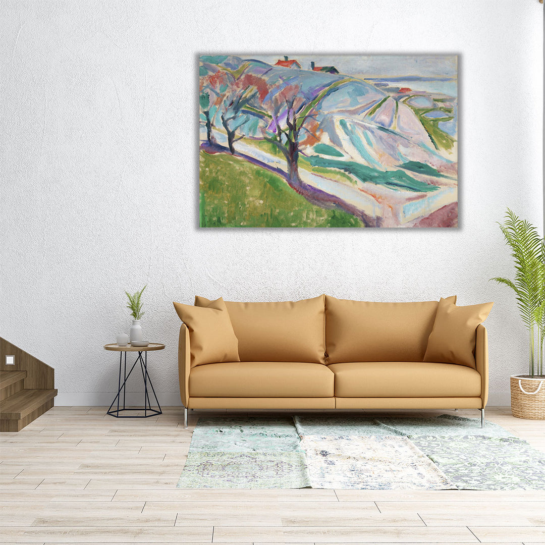 Landscape of Kragero, 1912 - Canvas Print Wall Art