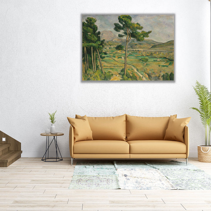 The Viaduct of the Arc River Valley - Canvas Print Wall Art