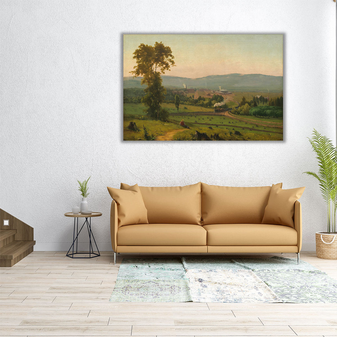 The Lackawanna Valley - Canvas Print Wall Art