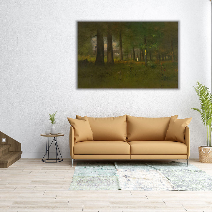 The Edge of the Forest, 1891 - Canvas Print Wall Art