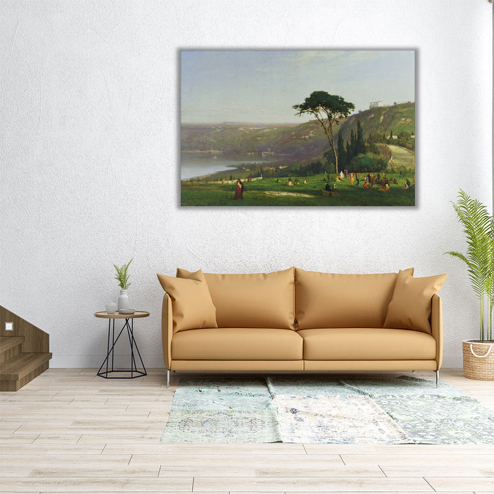 Lake Albano - Canvas Print Wall Art