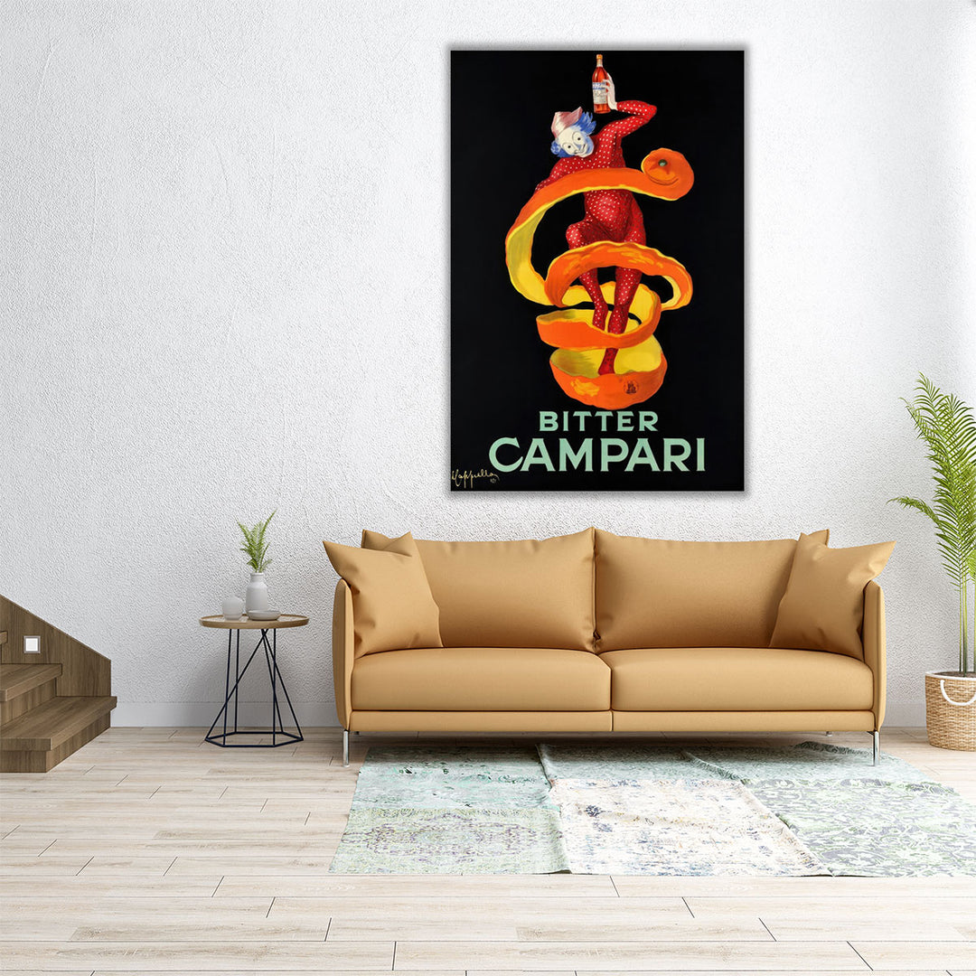 Bitter Campari, 1921 - Canvas Print Wall Art