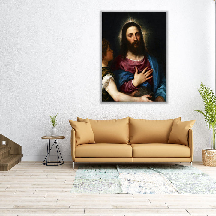 The Temptation of Christ - Canvas Print Wall Art