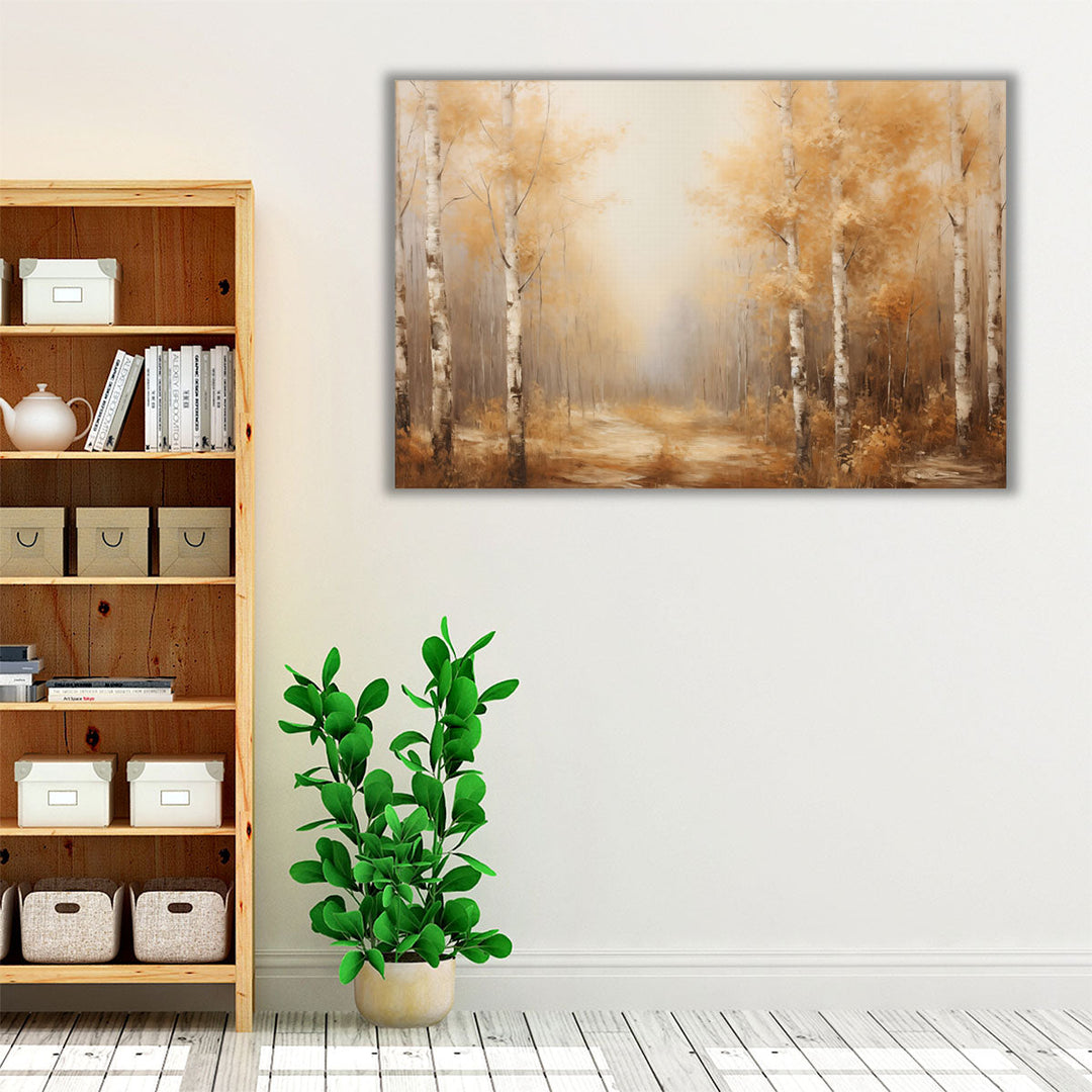 Rustic Edges of Nature - Canvas Print Wall Art