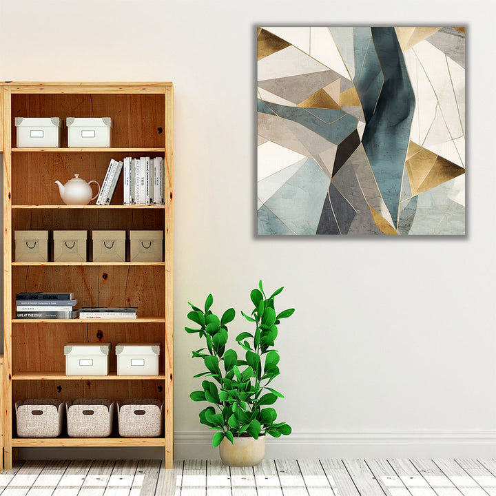 Abstract Grid 2 - Canvas Print Wall Art