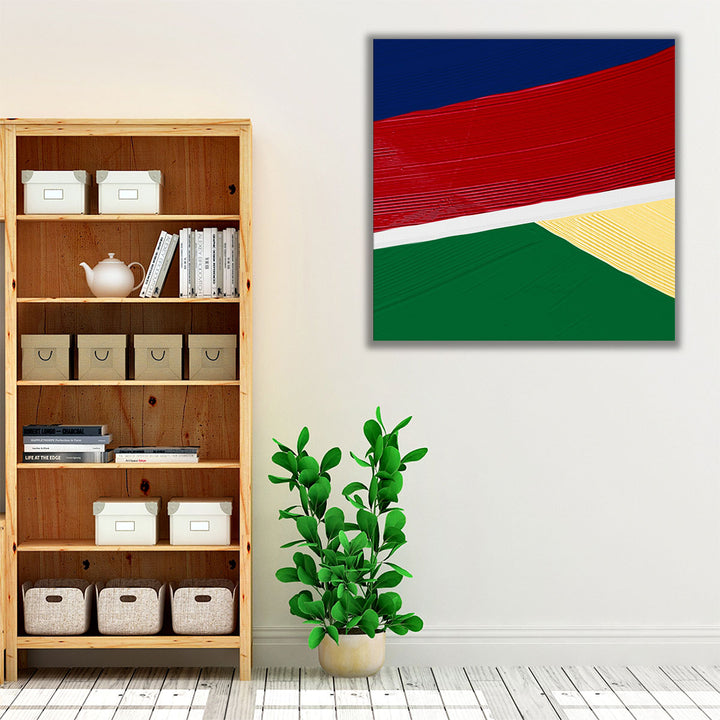 Stacked Color Square 2 - Canvas Print Wall Art