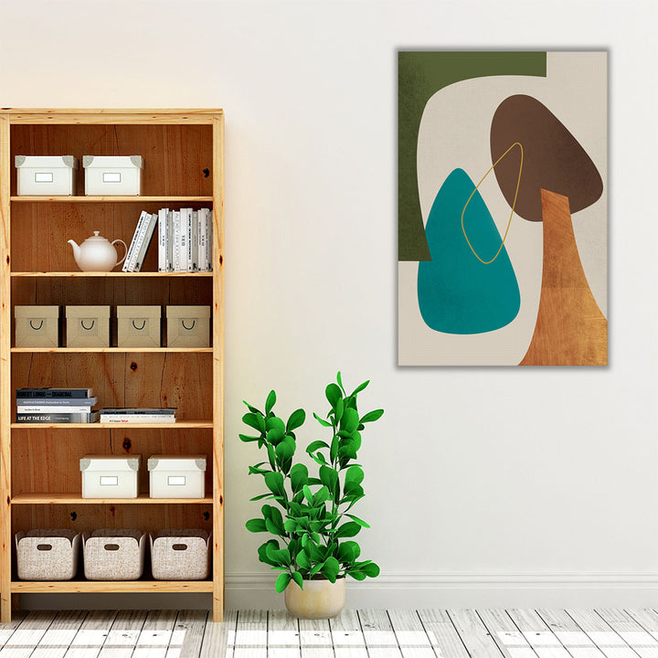 Industrial Modern Surfaces 2 - Canvas Print Wall Art