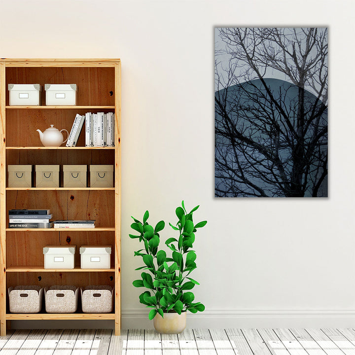 Blue Tree 2 - Canvas Print Wall Art