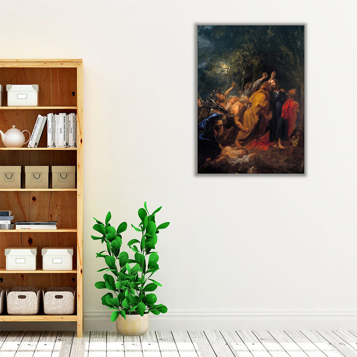 The Taking of Jesus Christ - Canvas Print Wall Art