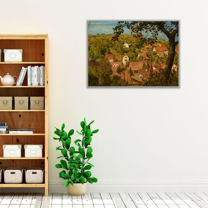 Blick auf Mamolsheim, 1890 - Canvas Print Wall Art