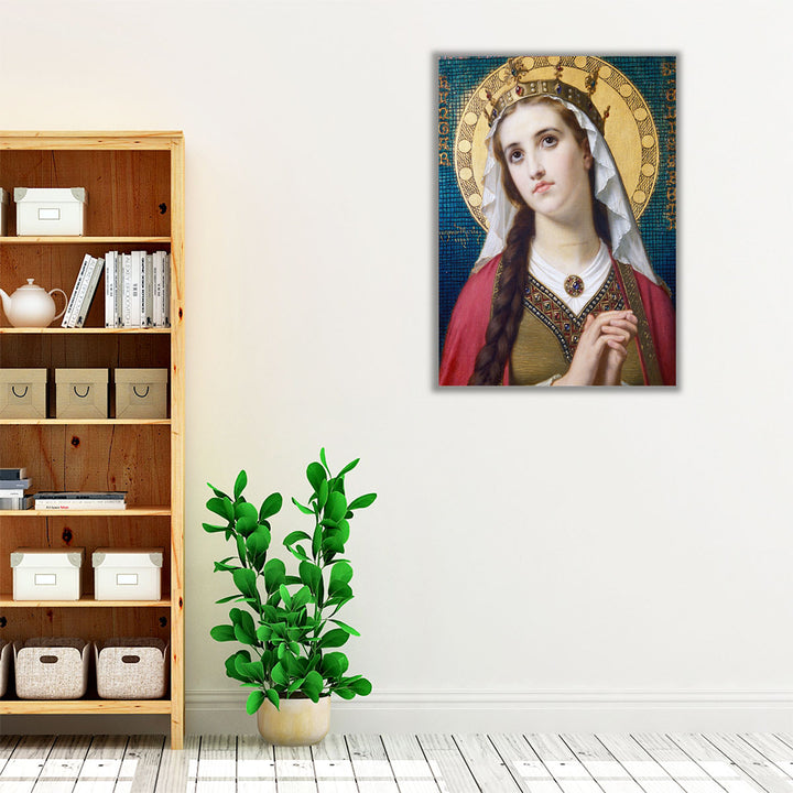 Saint Elizabeth Of Hungary, 1879 - Canvas Print Wall Art