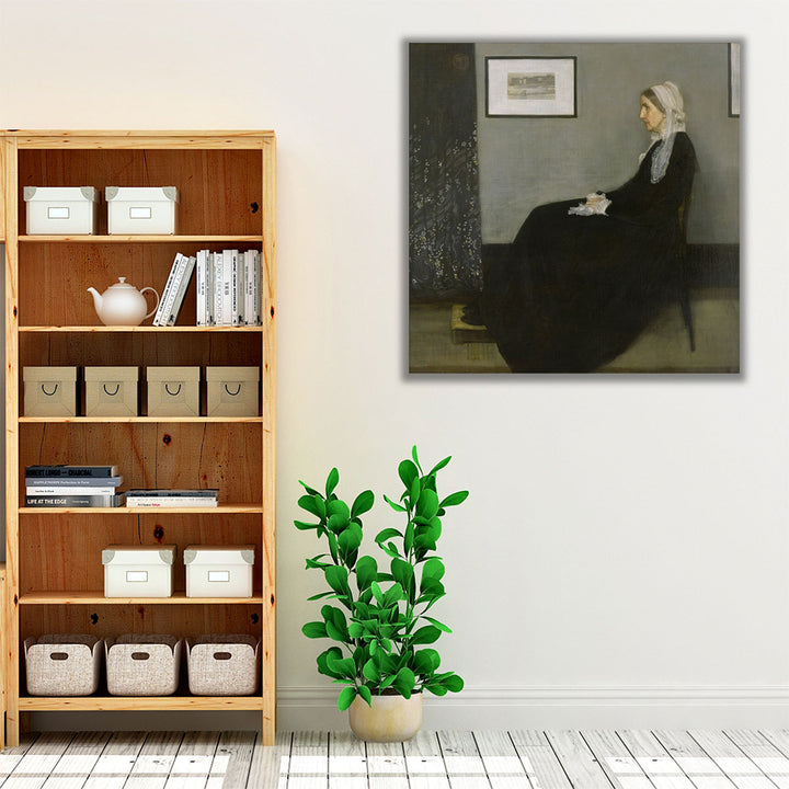 Arrangement in Grey and Black No. 1 - Canvas Print Wall Art