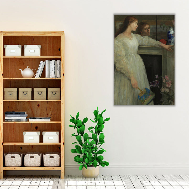 Symphony in White, No. 2 The Little White Girl - Canvas Print Wall Art