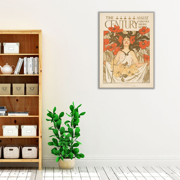 The Century, August, Midsummer Holiday Number - Canvas Print Wall Art