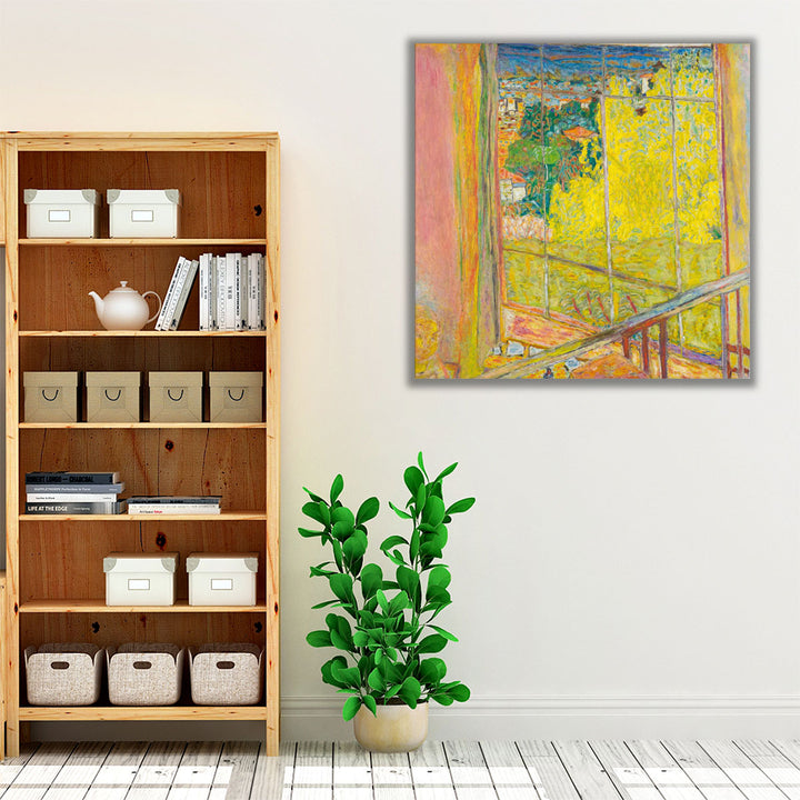 The Studio with Mimosas - Canvas Print Wall Art