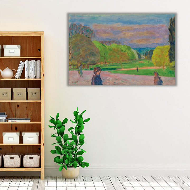Le Jardin Public, 1915 - Canvas Print Wall Art