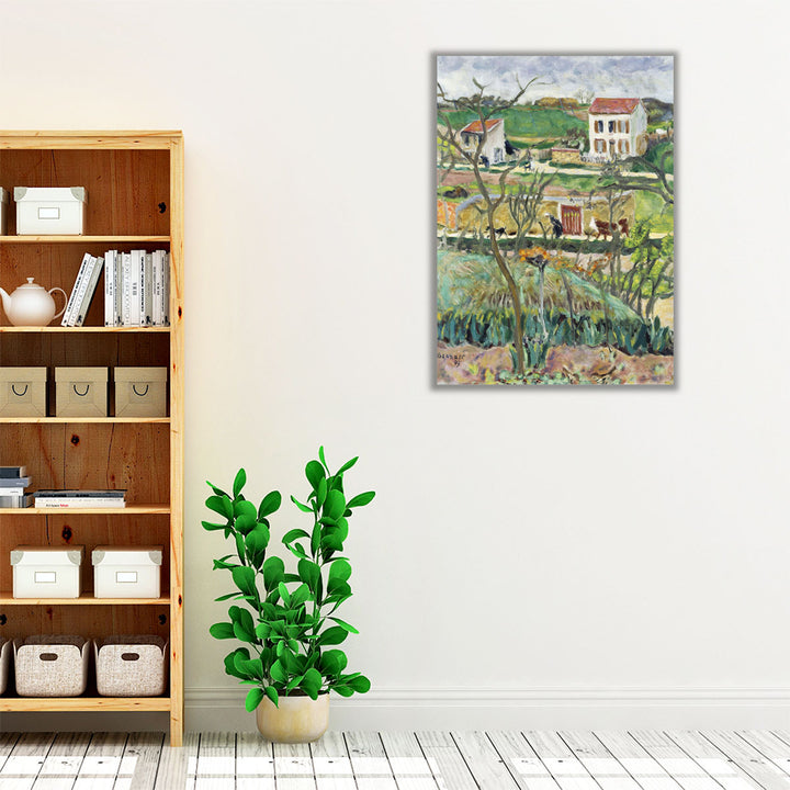 Rainy Landscape, 1909 - Canvas Print Wall Art