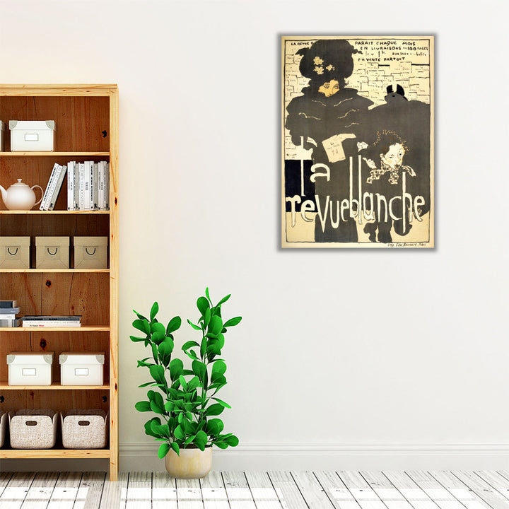 La Revue Blanche - Canvas Print Wall Art