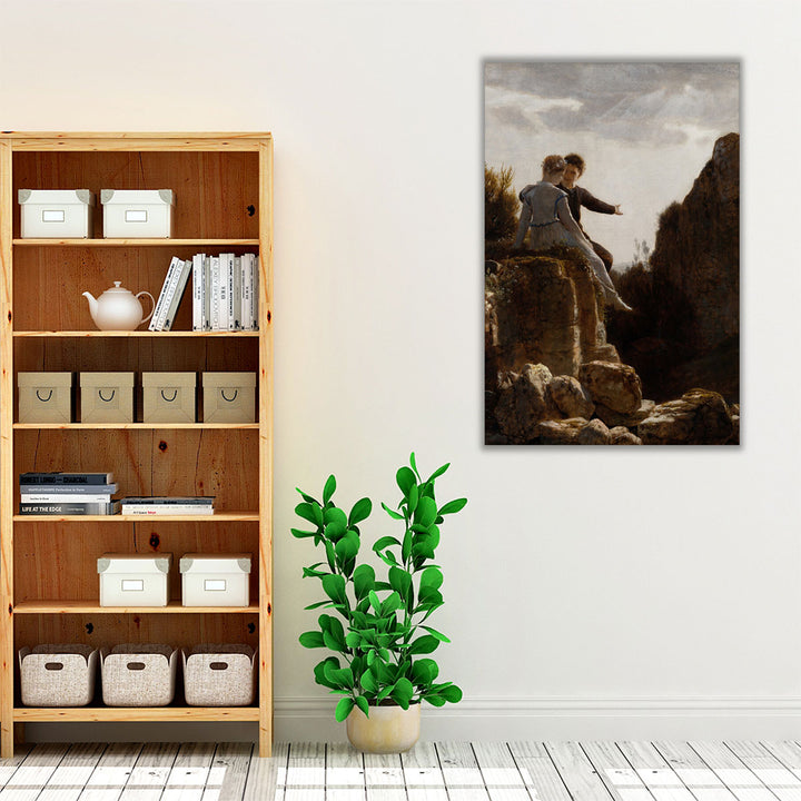 The Honeymoon - Canvas Print Wall Art