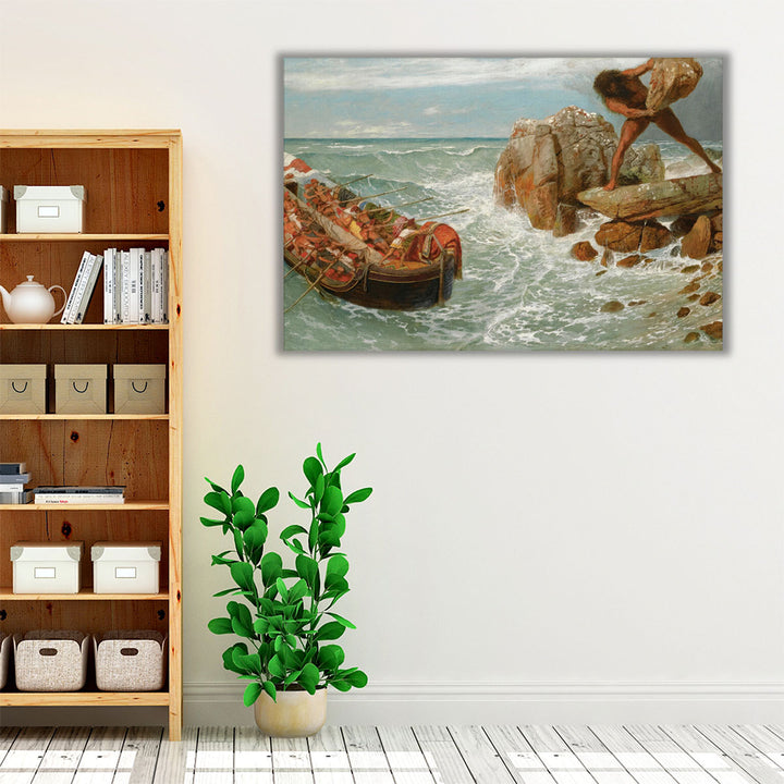 Odysseus and Polyphemus, 1896 - Canvas Print Wall Art