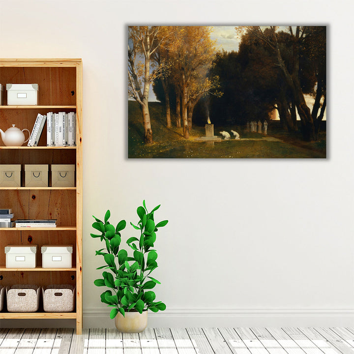 The Sacred Grove, 1882 - Canvas Print Wall Art