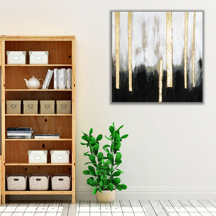 Black white canvas for bedroom walls