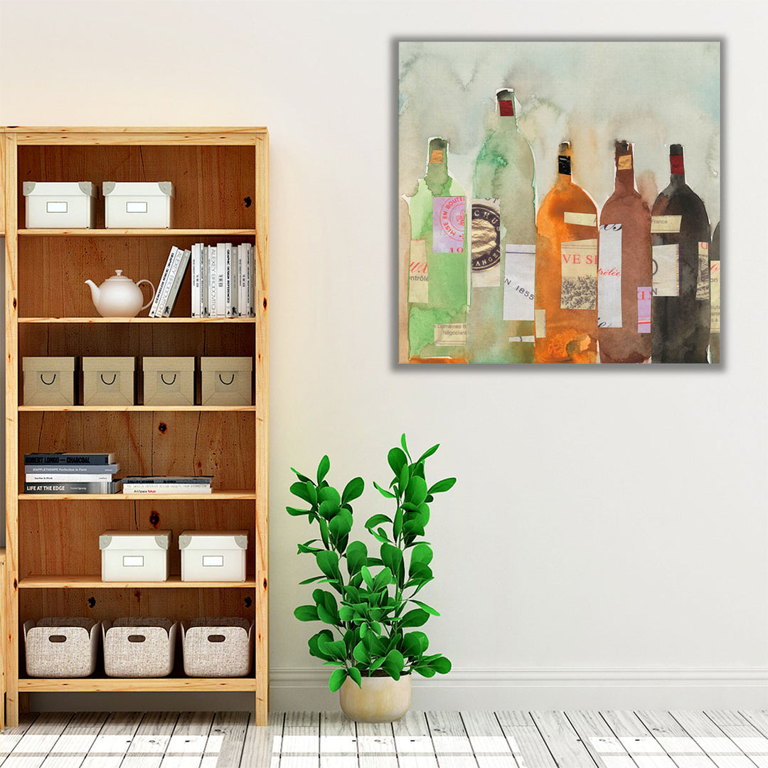 orange and green kitchen art – warm inviting style