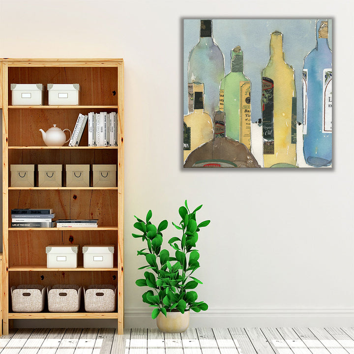 pantry bottle kitchen art – elegant still life