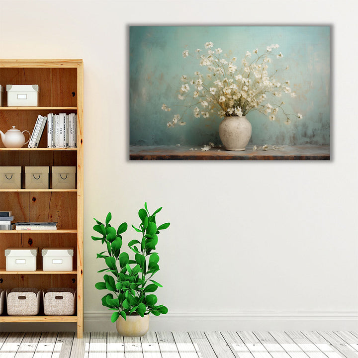 Ethereal Baby's Breath - Canvas Print Wall Art