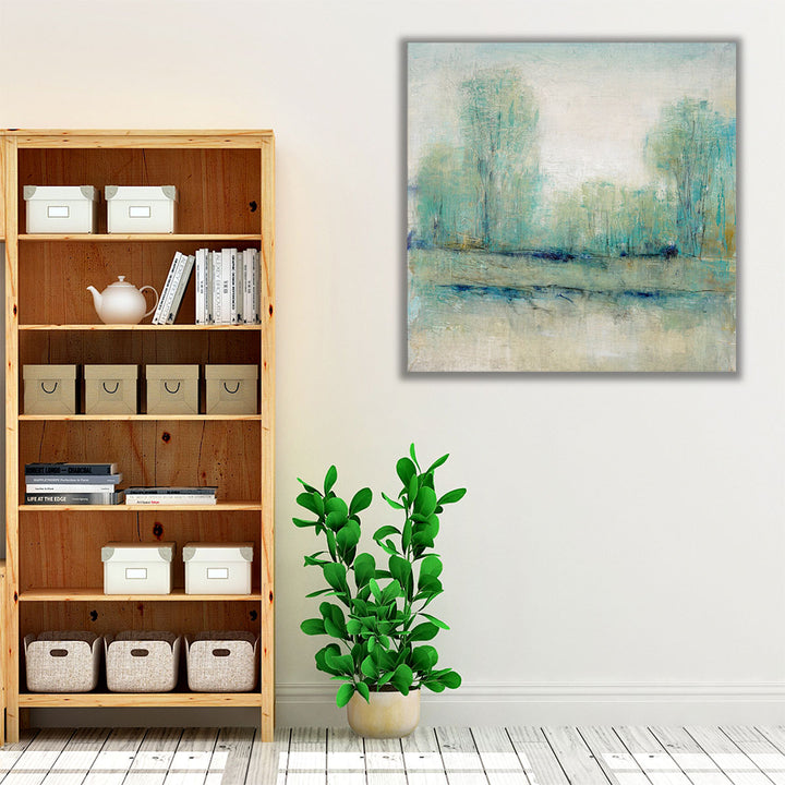 Neutral green wall art for home decor