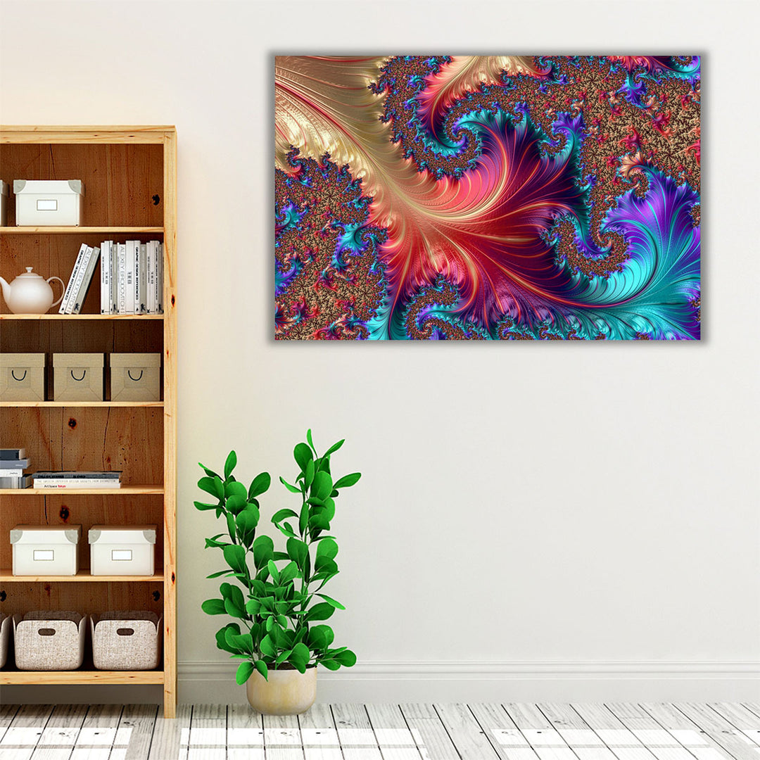 Bright artwork for hallway or bedroom decor