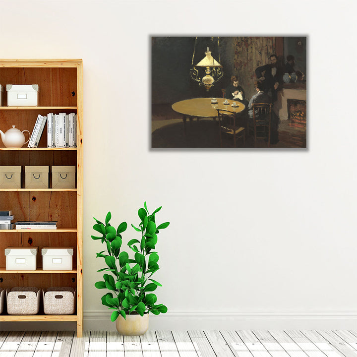 Interior, after Dinner, 1868-1869 - Canvas Print Wall Art
