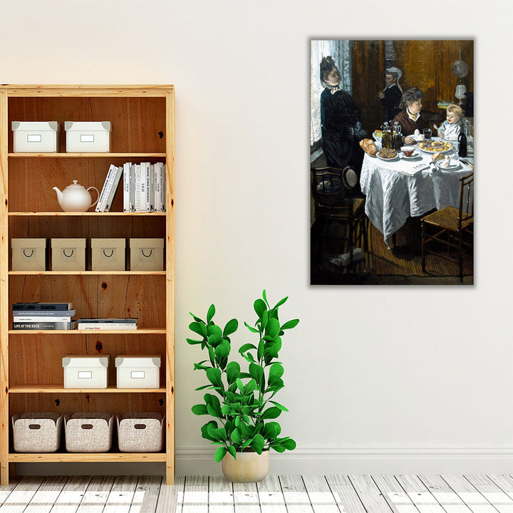 24x36 canvas art – black and white accents