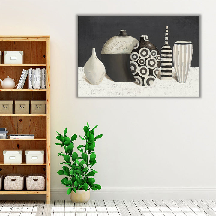monochrome kitchen wall decor print