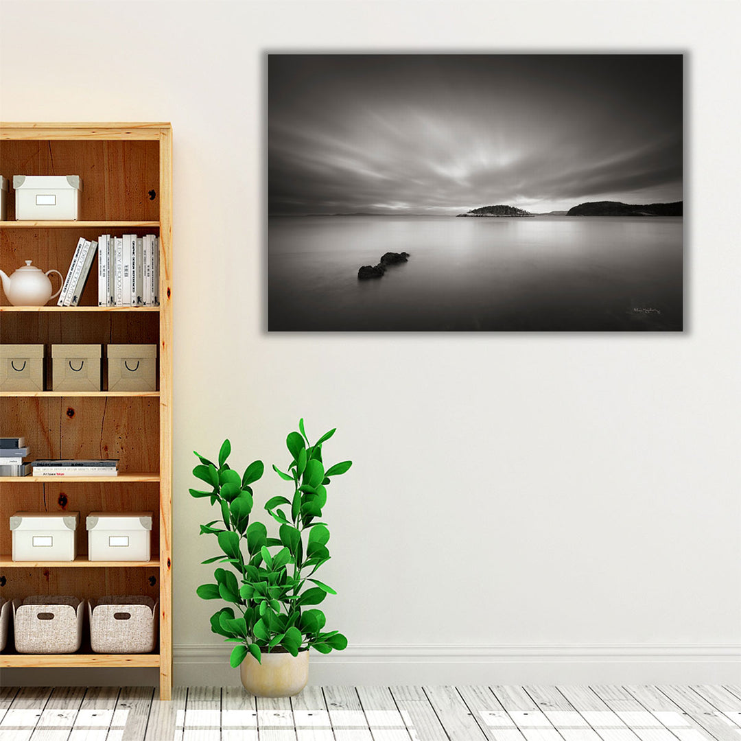 Living room framed art with minimalist design