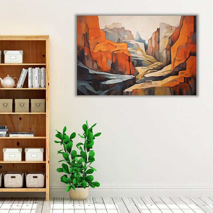 Rocky Realms - Canvas Print Wall Art