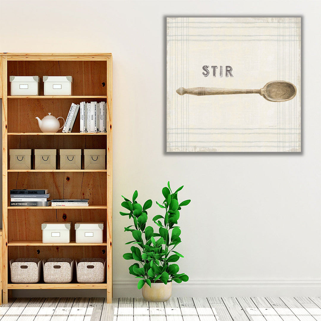 Kitchen wrapped canvas contemporary kitchen art