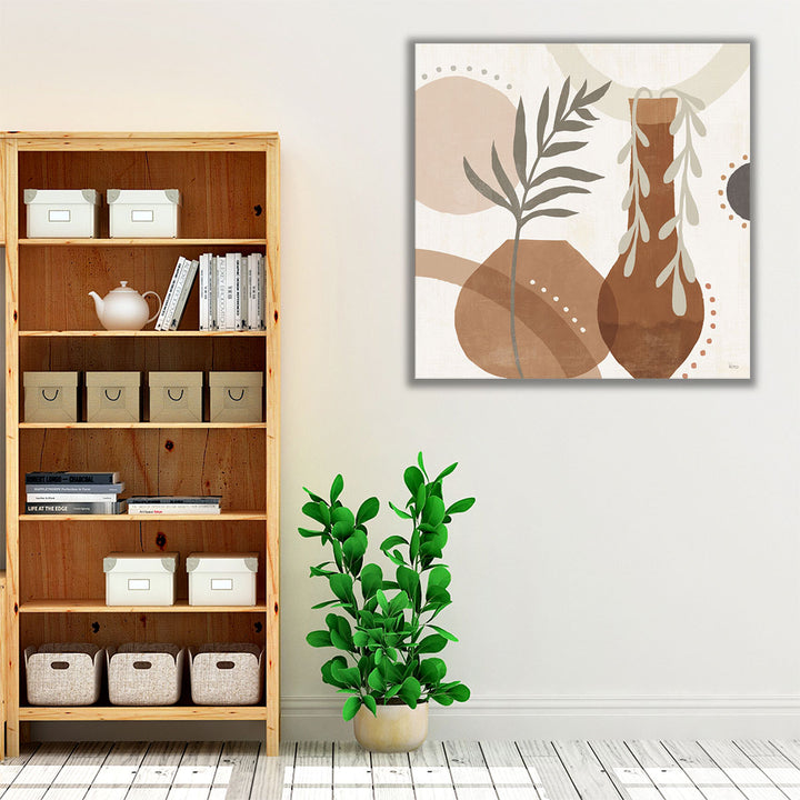 modern botanical art – fern leaf pattern
