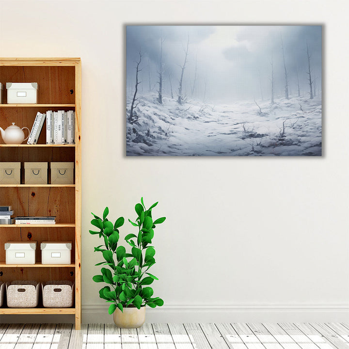 Too Cold - Canvas Print Wall Art