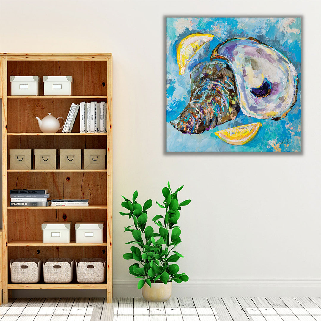 neutral kitchen art – seaside-inspired décor