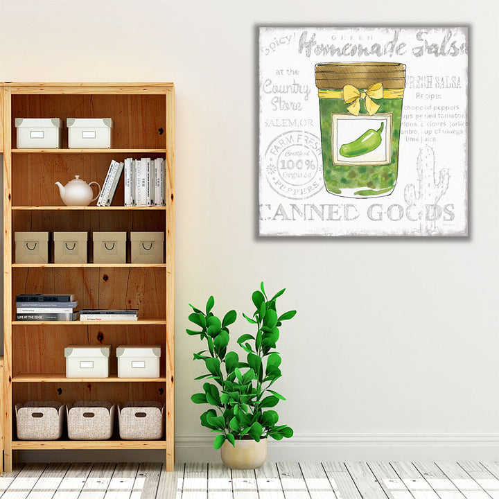 Kitchen wall decor modern script art