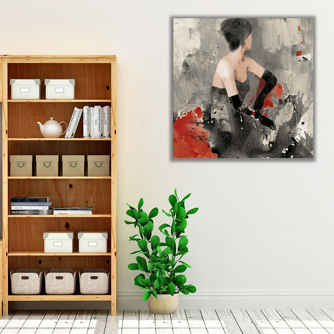hallway art abstract woman figure