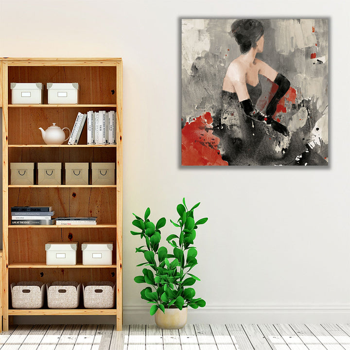 hallway art abstract woman figure