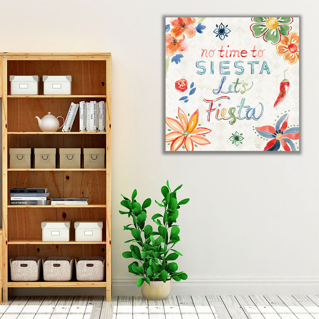 Orange blue kitchen art – bright décor