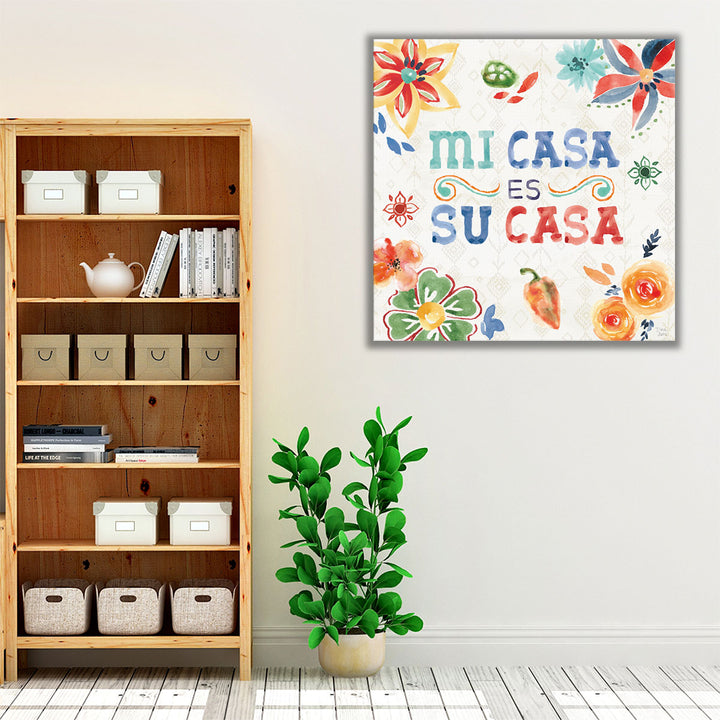 multicolor kitchen art – fresh botanical vibe
