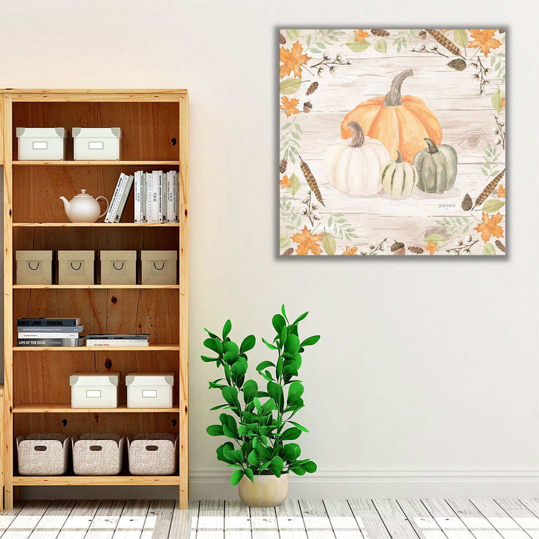 large kitchen art – warm autumn palette