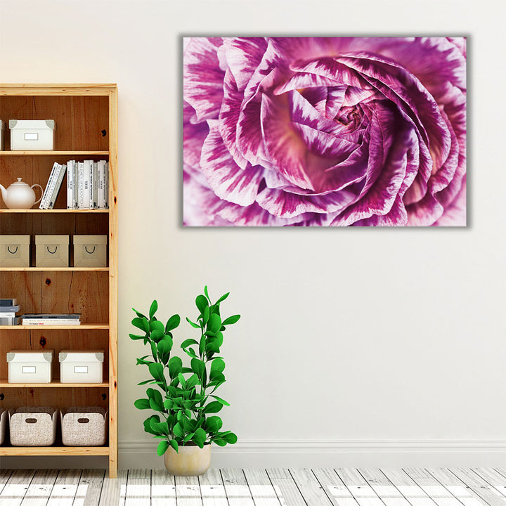 Neutral pastel floral abstract artwork for interiors