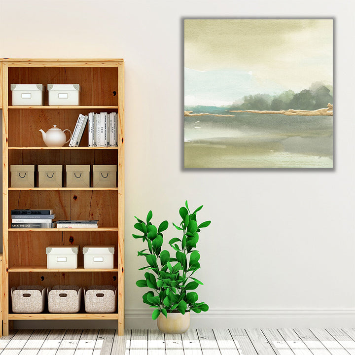 hallway decor – calming abstract landscape