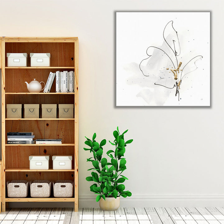 living room art – minimalist canvas strokes