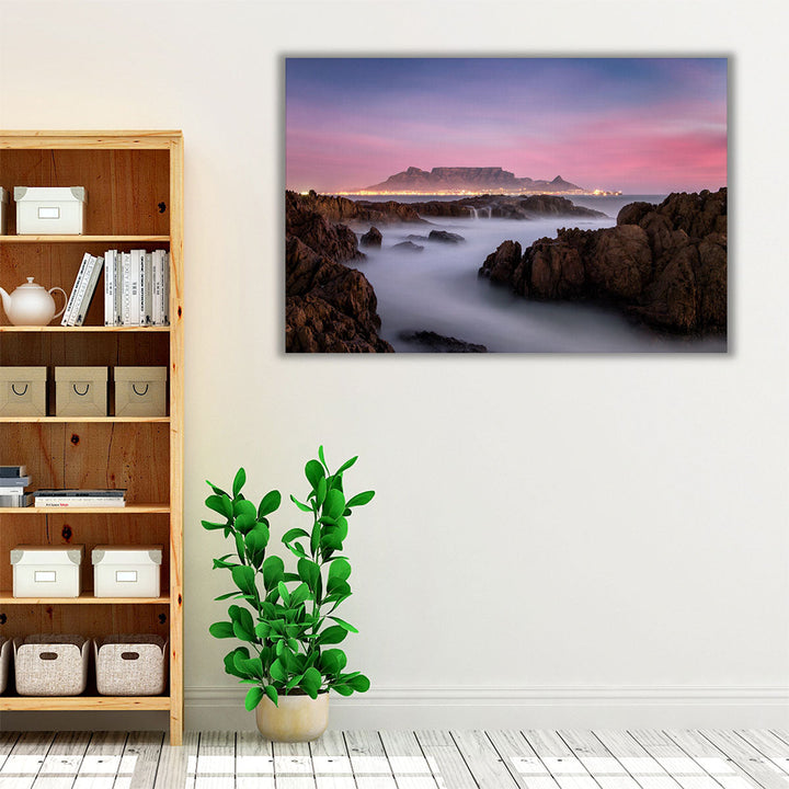 Table Mountain Cape Town South Africa - Canvas Print Wall Art